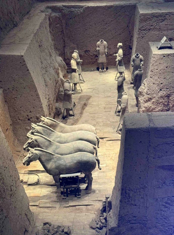 兵马俑事故现场