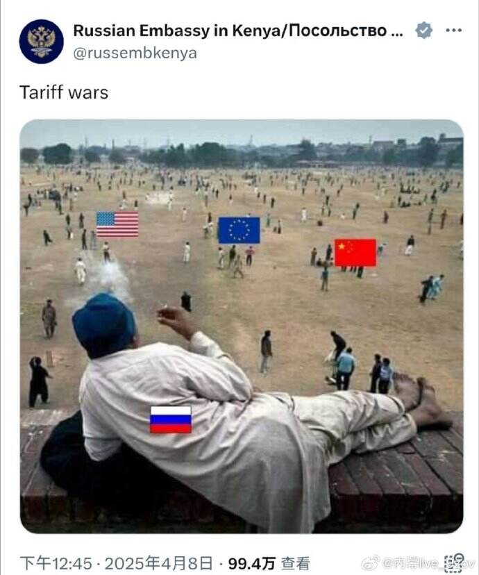 俄罗斯大使馆梗图