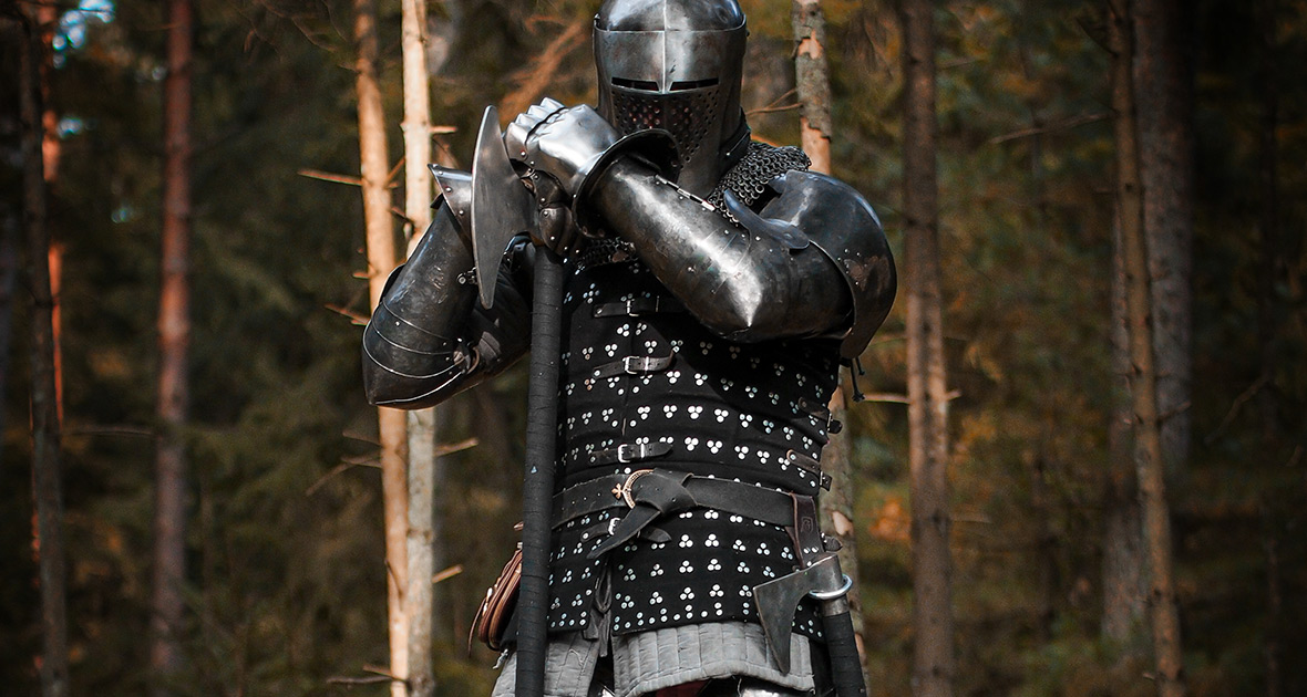 中世纪晚期板甲细节