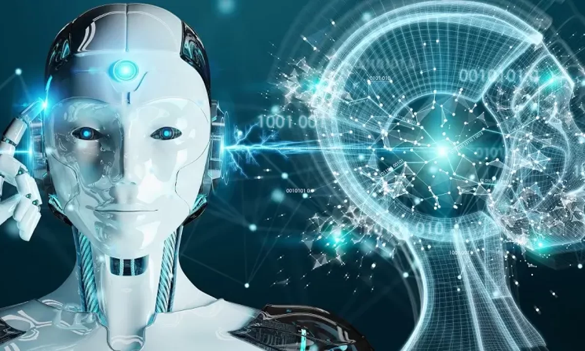 Abstract visualization of AI neural networks and Theory of Mind